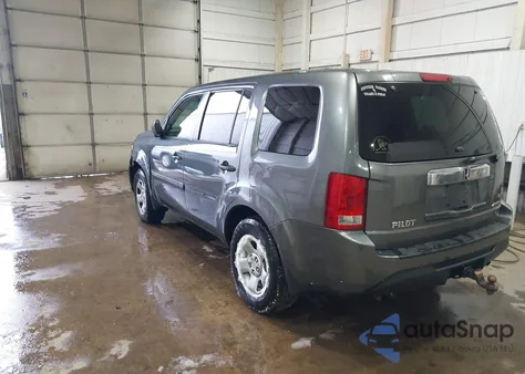 2013 Honda Pilot Lx из США, поврежденный, VIN 5FNYF4H29DB056993